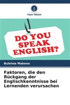Bulelwa Makena - Faktoren, die den Rückgang der Englischkenntnisse bei Lernenden verursachen