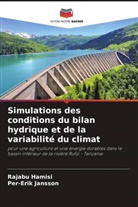 Rajabu Hamisi, Per-Erik Jansson - Simulations des conditions du bilan hydrique et de la variabilité du climat