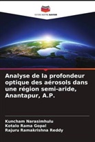 Kuncham Narasimhulu, Kotalo Rama Gopal, Rajuru Ramakrishna Reddy - Analyse de la profondeur optique des aérosols dans une région semi-aride, Anantapur, A.P.