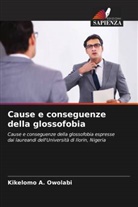 Kikelomo A. Owolabi - Cause e conseguenze della glossofobia