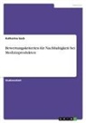 Katharina Geck - Bewertungskriterien für Nachhaltigkeit bei Medizinprodukten