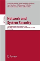 Saed Saleh Al Rabaee, Omar Alfandi, Mousa Al-kfairy, Saed Alrabaee, Saed Alrabaee et al, Roberto Di Pietro... - Network and System Security