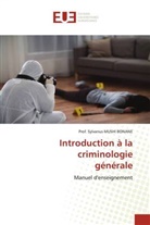 Prof. Sylvanus MUSHI BONANE, Sylvanus Mushi Bonane - Introduction à la criminologie générale