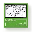 Brass Monkey, Brass Brass Monkey, Galison - Moody Cats Magic Velvet Coloring Set