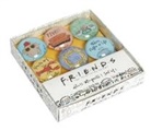 Insight Editions - Friends: Glass Magnet Set: Set of 6