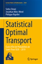 Sinho Chewi, Jonathan Niles-Weed, Philip Rigollet, Philippe Rigollet - Statistical Optimal Transport