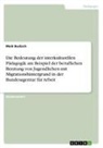 Maik Bucksch - Die Bedeutung der interkulturellen Pädagogik am Beispiel der beruflichen Beratung von Jugendlichen mit Migrationshintergrund in der Bundesagentur für Arbeit