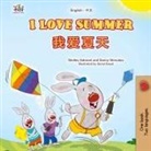 Shelley Admont, Kidkiddos Books, Danny Shmuilov - I Love Summer (English Chinese Bilingual Children's Book - Simplified)