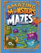 Mila Albeni - Amazing Monsters Mazes Activity Book For Kids 5+