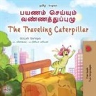 Kidkiddos Books, Rayne Coshav - The Traveling Caterpillar (Tamil English Bilingual Book for Kids)