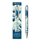FlameTree Publishing - Katsushika Hokusai: The Great Wave Boxed Decorative Ballpoint Pen