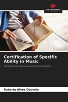 Roberta Alves Gouveia - Certification of Specific Ability in Music