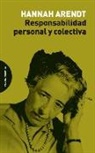 Hannah Arendt - Responsabilidad personal y colectiva