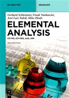 Michael W. Hinds, Mike Hinds, Gerh Schlemmer, Gerhard Schlemmer, José L Todolí, José Luis Todolí... - Elemental Analysis