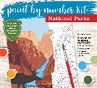 Editors of Chartwell Books - Paint By Number National Parks Kit