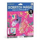 Mudpuppy - Unicorn Glam Scratch & Sparkle Art Activity Kit