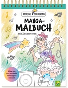 Collaborate Agency - Manga-Malbuch mit Zauberseiten. Tolles Geschenk für Fans!
