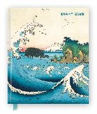 Japanese Woodblocks 2026 Desk Diary Planner - Week to View, Illustrated Throughout