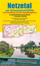 Dirk Bloch - Landkarte Netzetal um Schneidemühl/Pila