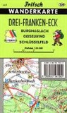 Fritsch Landkartenverlag, Fritsch Fritsch Landkartenverlag - Drei-Franken-Eck