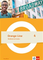 Orange Line 4 Grundkurs, m. 1 Beilage