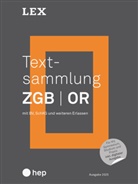 Textsammlung ZGB OR (Print inkl. digitaler Ausgabe, Neuauflage 2025)