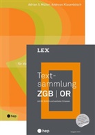Andreas Klauenbösch, Adrian S. Müller - Spezialangebot «Textsammlung ZGB | OR» und «Recht»