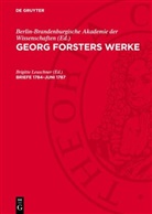 Georg Forster, Berlin-Brandenburgische Akademie Der Wissenschaften, Brigitte Leuschner - Georg Forsters Werke - Band 14: Briefe 1784-Juni 1787