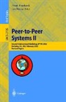 Frans Kaashoek, M. Fr. Kaashoek, Ion Stoica - Peer-to-Peer Systems II