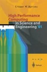Willi Jäger, Egon Krause - High Performance Computing in Science and Engineering '01