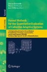 Marco Bernardo, Rocco De Nicola, Jane Hillston - Formal Methods for the Quantitative Evaluation of Collective Adaptive Systems
