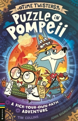 Tim Collins, John Bigwood, Bigwood John - Puzzle in Pompeii A Pick-Your-Own-Path Adventure