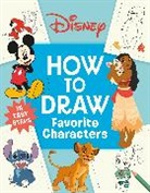 DK - Disney How to Draw Favorite Characters