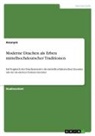 Anonym, Anonymous, Lena Manthey - Moderne Drachen als Erben mittelhochdeutscher Traditionen