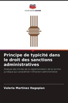 Valeria Martínez Hagopian - Principe de typicité dans le droit des sanctions administratives