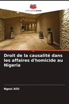 Ngozi Alili - Droit de la causalité dans les affaires d'homicide au Nigeria