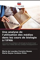 Maria Dayse Cardoso Pinto, Maria de Lourdes Ferreira Nunes - Une analyse de l'utilisation des médias dans les cours de biologie à l'IFMA