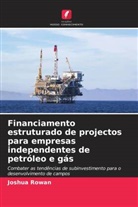 Joshua Rowan - Financiamento estruturado de projectos para empresas independentes de petróleo e gás