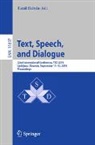 Kamil Ek¿tein, Kamil Ekstein, Kamil Ekštein - Text, Speech, and Dialogue