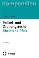 Dietrich G Rühle, Dietrich G. Rühle - Polizei- und Ordnungsrecht Rheinland-Pfalz