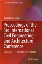 Marco Casini - Proceedings of the 3rd International Civil Engineering and Architecture Conference