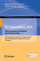 Janeska Sarkanjac, Smilka Janeska Sarkanjac, Biljana Risteska Stojkoska - ICT Innovations 2024. TechConvergence: AI, Business, and Startup Synergy
