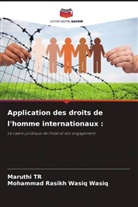 Maruthi Tr, Mohammad Rasikh Wasiq Wasiq - Application des droits de l'homme internationaux :