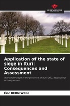 Éric BERNIWEGI - Application of the state of siege in Ituri: Consequences and Assessment