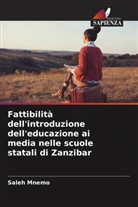 Saleh Mnemo - Fattibilità dell'introduzione dell'educazione ai media nelle scuole statali di Zanzibar