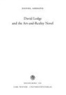 Daniel Ammann - David Lodge and the Art-and-Reality Novel