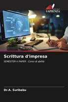 A. Suribabu, Dr.A. Suribabu - Scrittura d'impresa