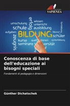 Günther Dichatschek - Conoscenza di base dell'educazione ai bisogni speciali