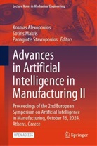 Kosmas Alexopoulos, Sotiris Makris, Panagiotis Stavropoulos - Advances in Artificial Intelligence in Manufacturing II
