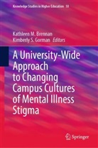 Kathleen M. Brennan, Kimberly S. Gorman, Kathleen M Brennan, S Gorman - A University-Wide Approach to Changing Campus Cultures of Mental Illness Stigma